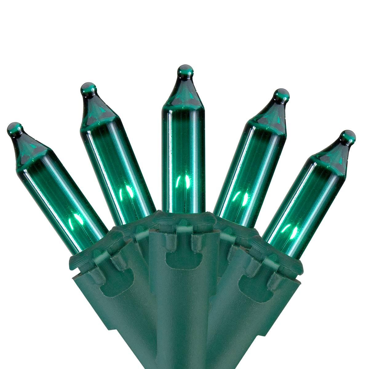 Northlight Seasonal 100ct. Teal Green Mini Christmas Lights