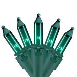 Northlight Seasonal 100ct. Teal Green Mini Christmas Lights