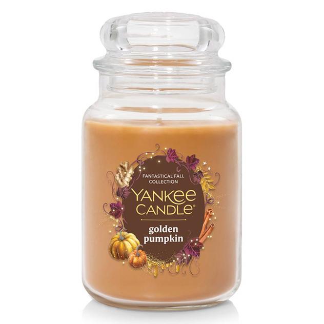 Yankee Candle® Golden Pumpkin 22oz. Signature Jar Candle