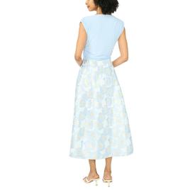 Womens MSK Floral 3/4 Sleeve Floral Fit & Flare Jacket Dress