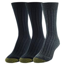 Womens Gold Toe(R) 3pk. Casual Weekender Crew Socks