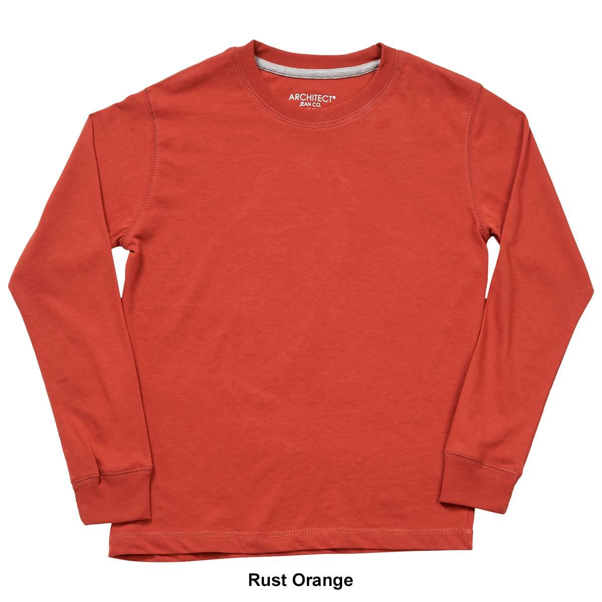 Boys (8-20) Architect® Jean Co. Long Sleeve Crew Neck Jersey Tee