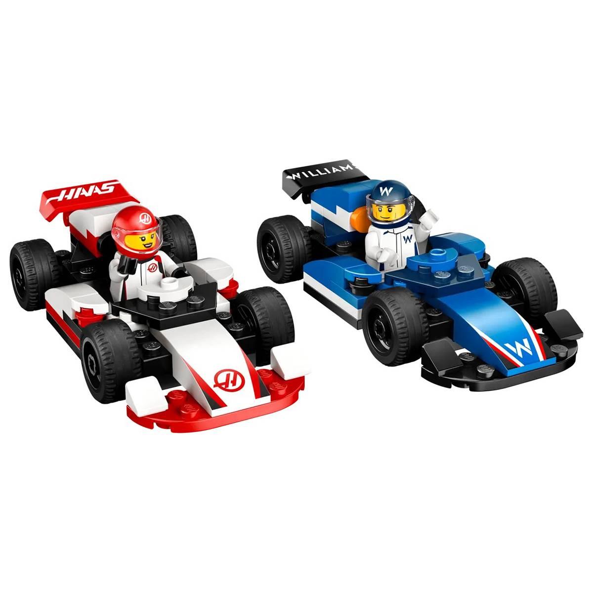 LEGO® CITY F1® Williams Racing & Haas F1® Race Cars Building Kit