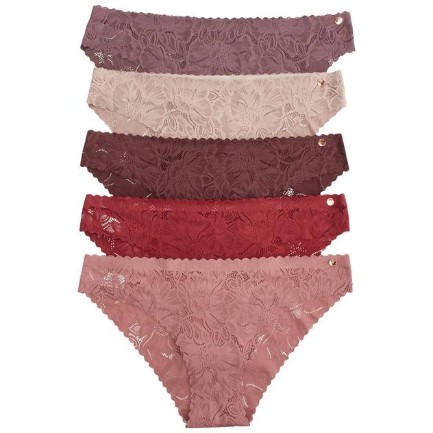 Juniors Danskin 5pk. Laser Lace Cut Bikini Panties DS1267-5PKA