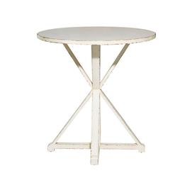 9th & Pike® White Wood Farmhouse Accent Table