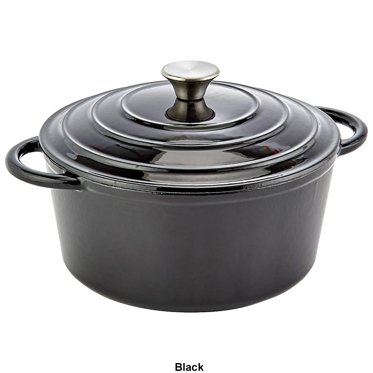 Healthy Living Enamel Cast Iron Dutch Oven- 5qt.