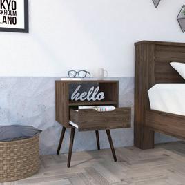 FM FURNITURE Allie Contemporary Nightstand