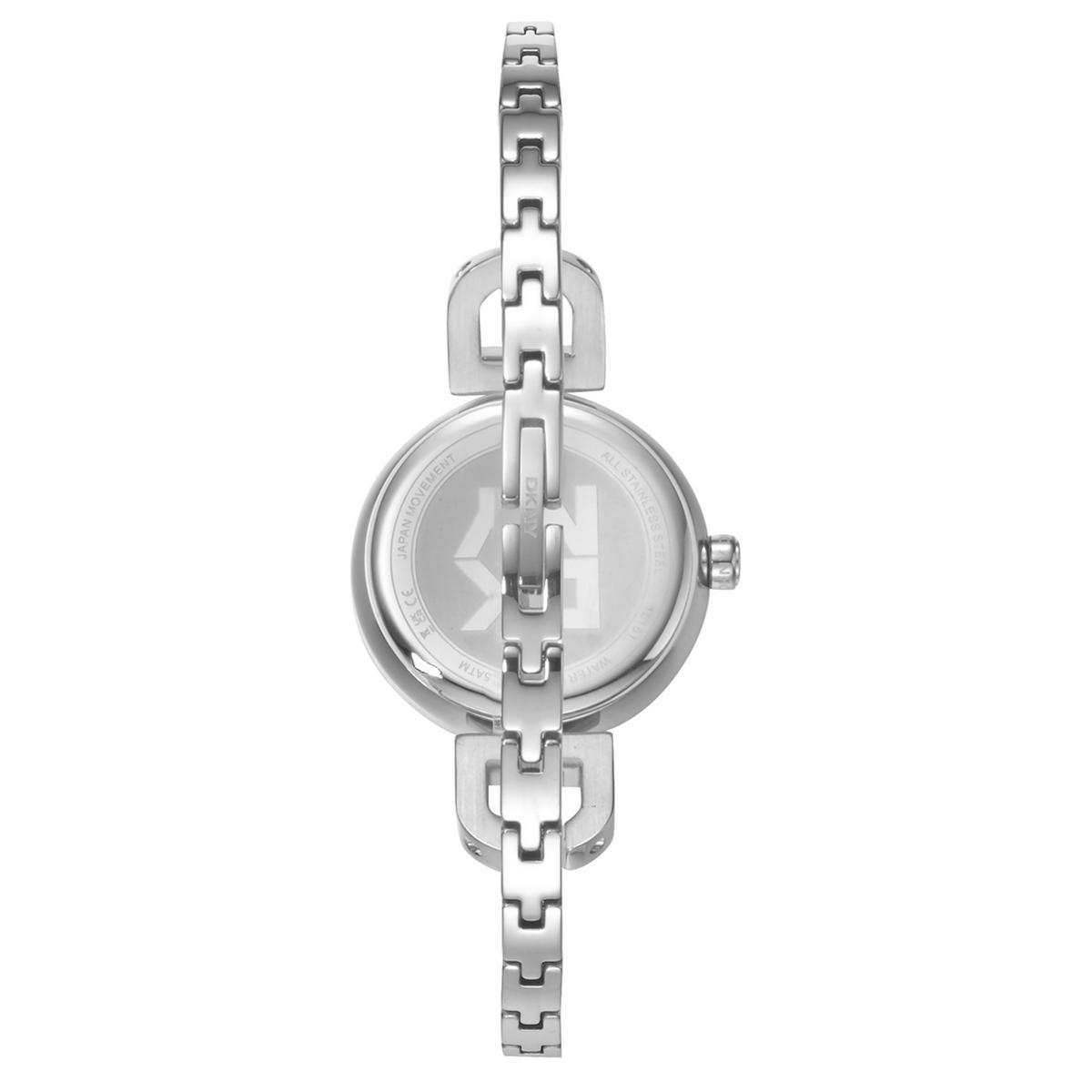 Womens DKNY Half Bangle Black Dial Watch - DK1L161M0035