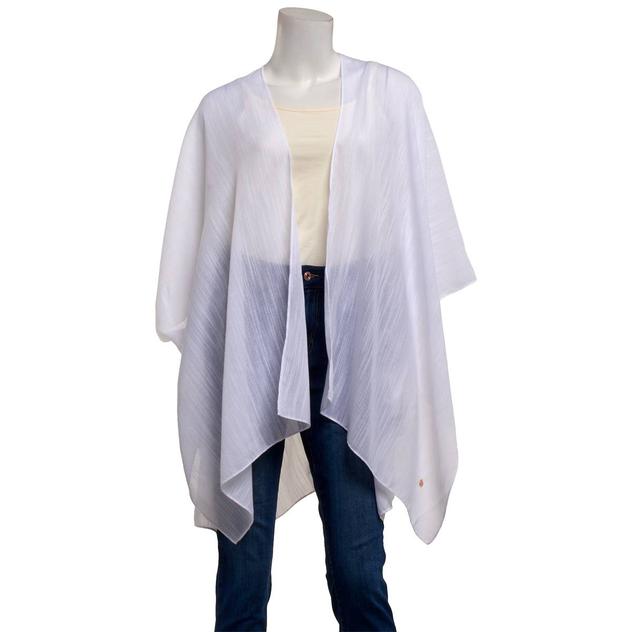 Womens Anne Klein Light Weight Woven Ruana