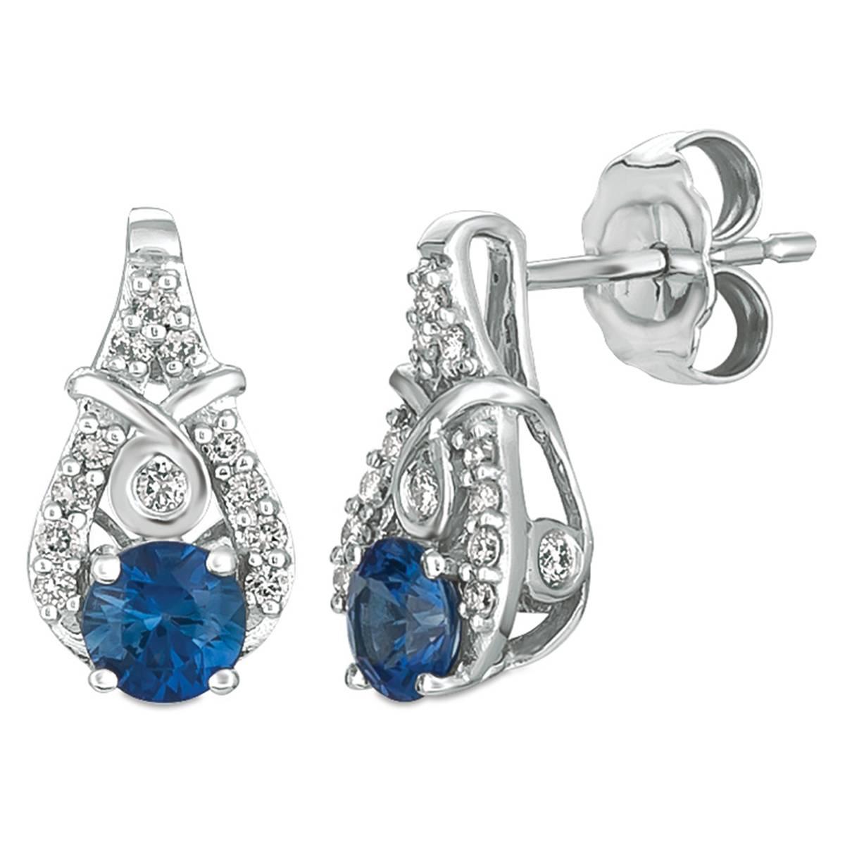 Le Vian(R) Vanilla Gold(R) Sapphire Vanilla Diamonds(R) Drop Earrings