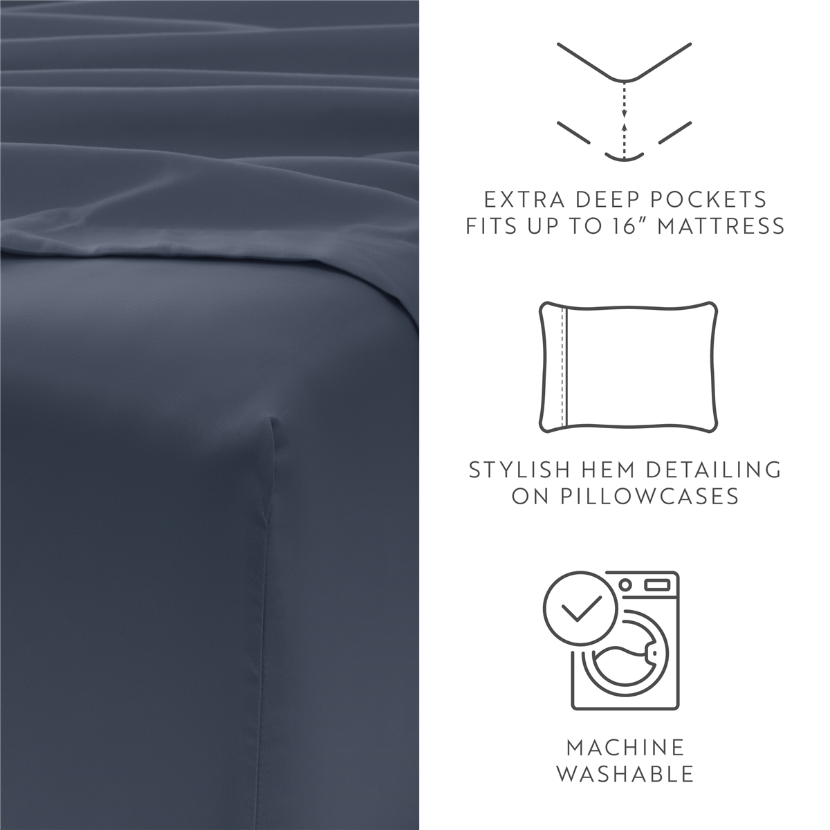 Soft Essentials 6pc. Luxury Ultra Soft Sheet Set