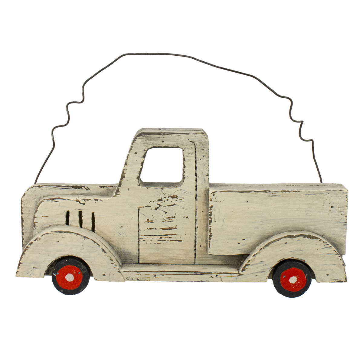 Northlight 11.75in. Wooden Pick Up Truck Fall Harvest Wall Decor