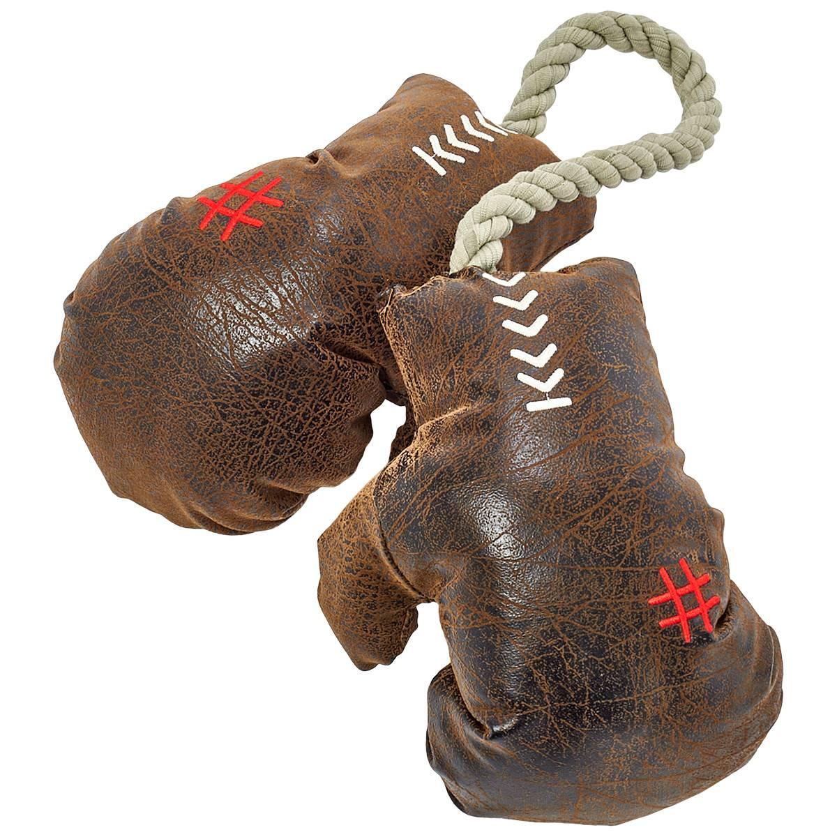 Bark Furricane Floyd Large Gloves Dog Toy