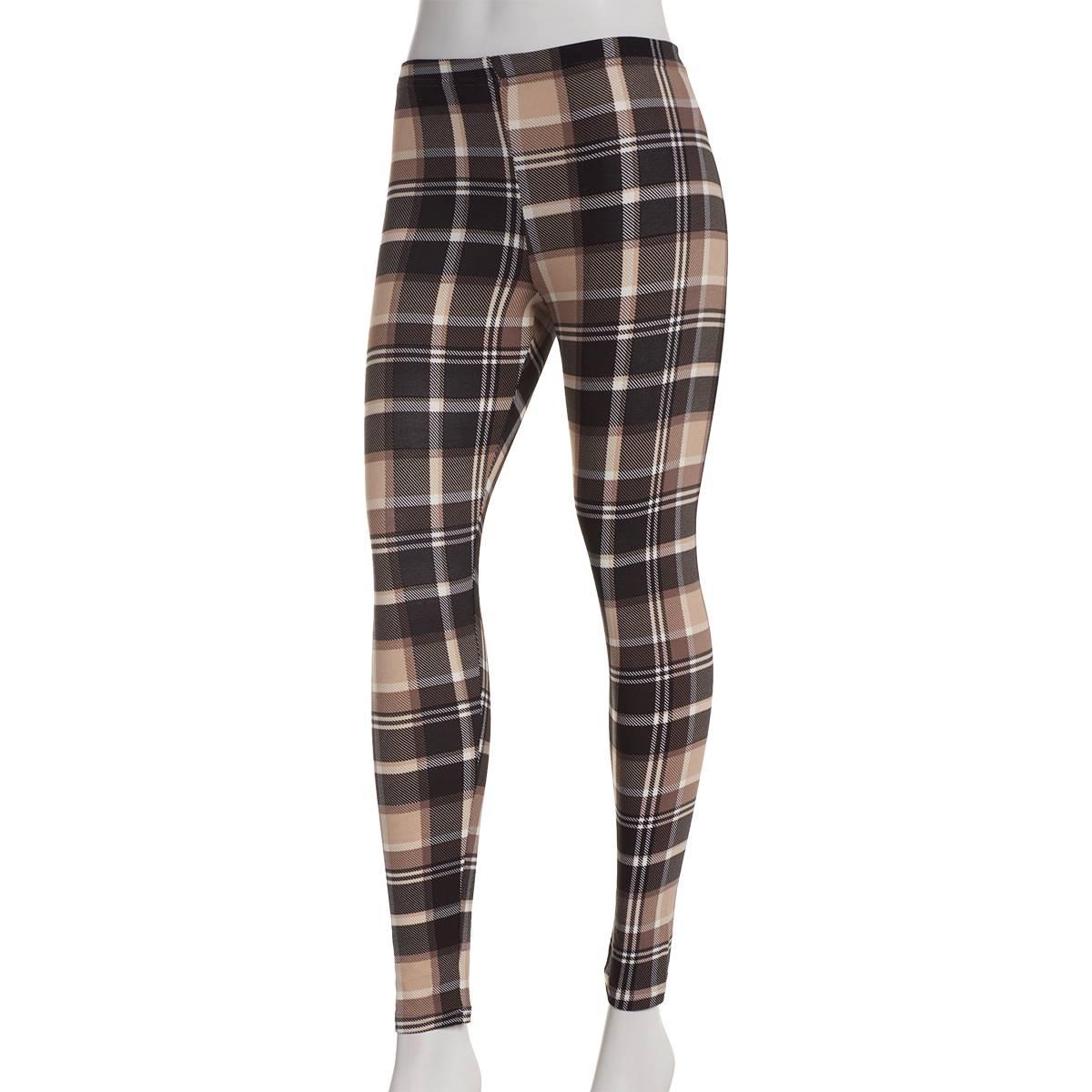 Juniors Jolie & Joy Rumi Plaid High Waist Leggings
