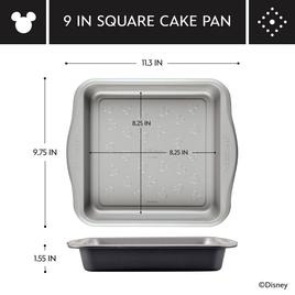 Farberware® Disney Bake w/ Mickey Nonstick 9in. Square Cake Pan