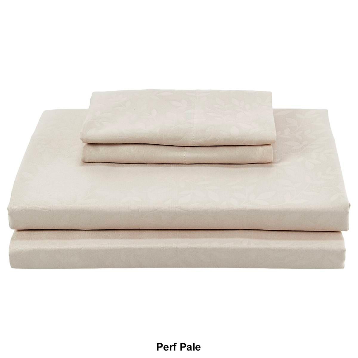 Hotel Suites Collection 6pc. AC Leaf Embossed Sheet Set