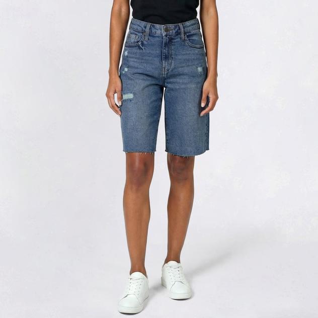 Juniors Celebrity Pink Destructed Jorts
