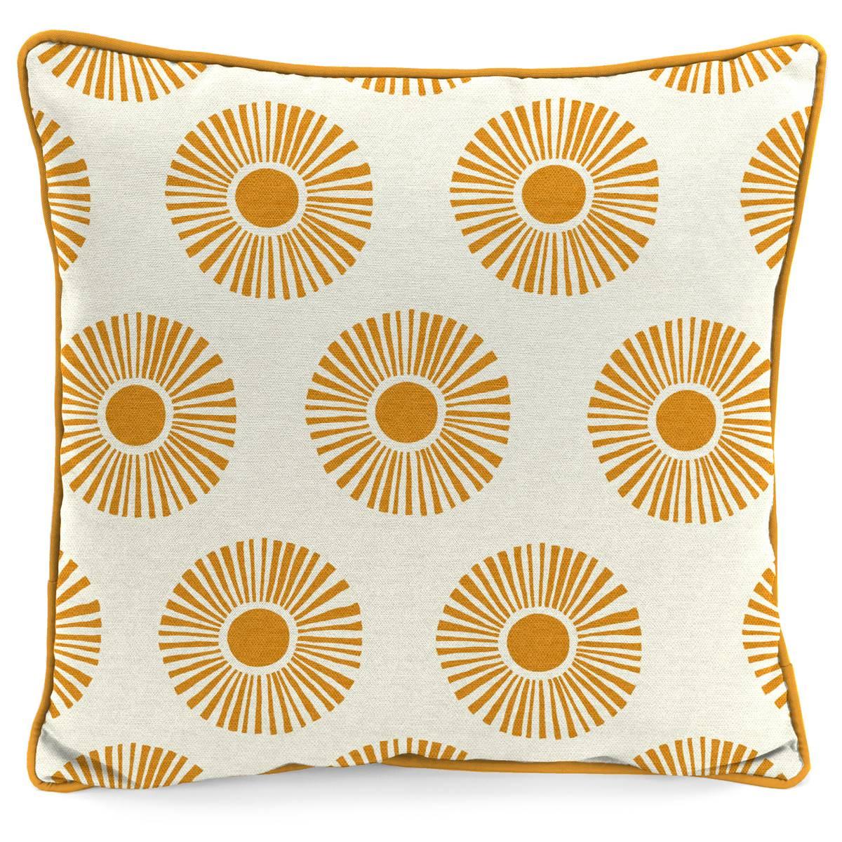 Jordan Manufacturing Good Vibes Only Outdoor Throw Pillow