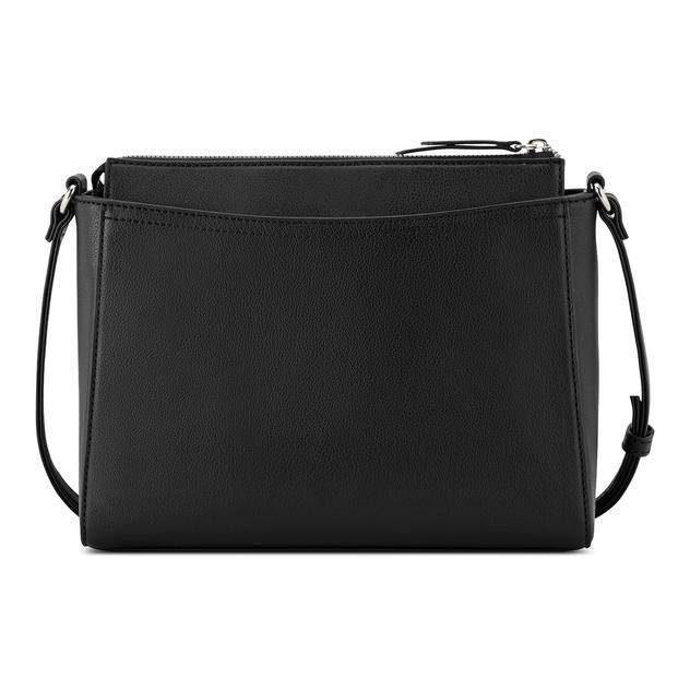 Nine West Bowie Solid Mini Top Zip Crossbody - Black
