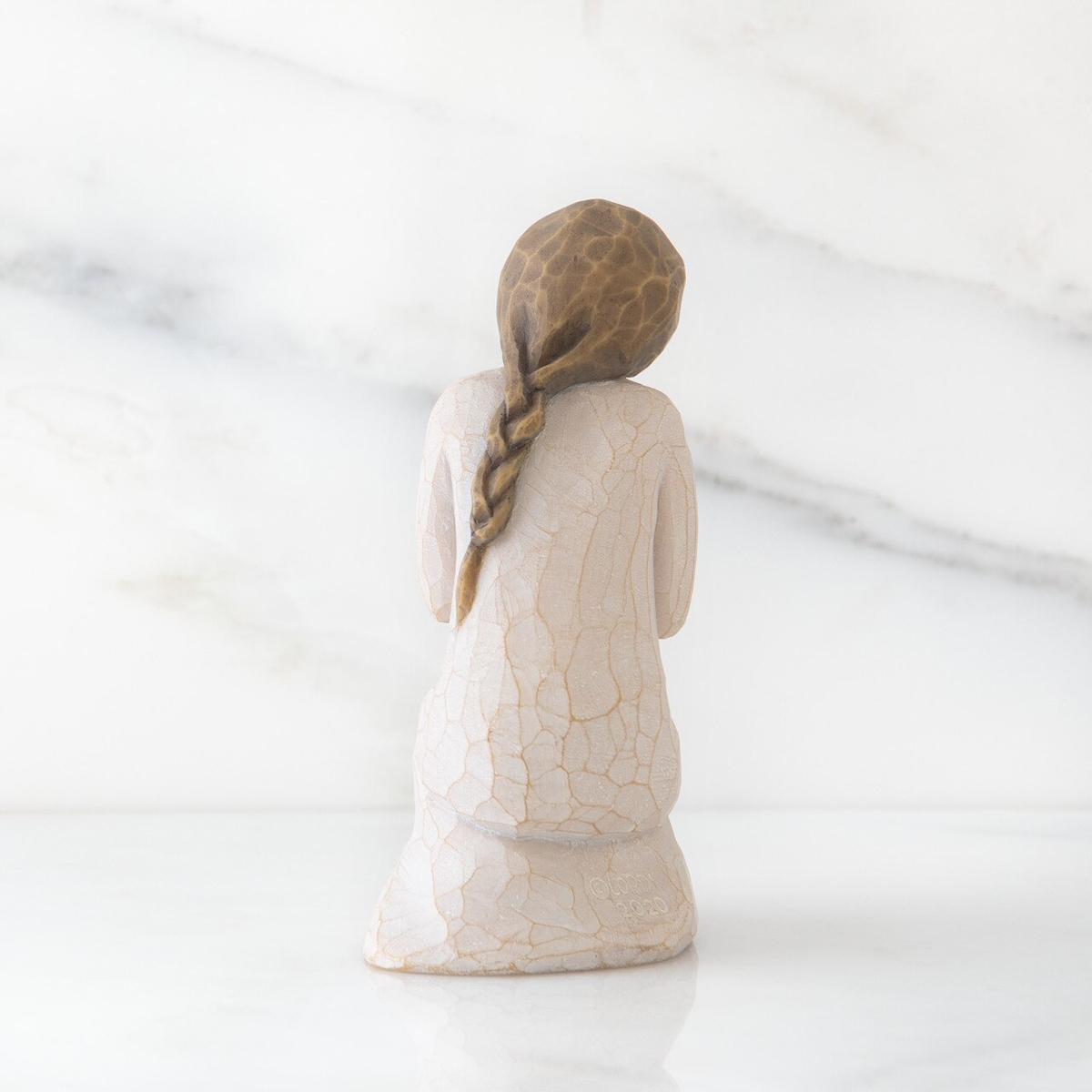Willow Tree 3.5in. Quiet Wonder Angel Figurine with Butterfly