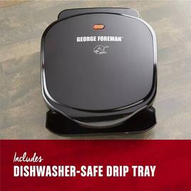 George Foreman 2-Serving Grill/Panini Maker