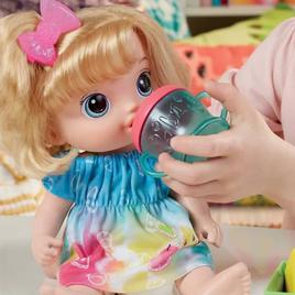 Baby Alive Blonde Hair Fruity Sips Doll