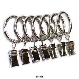 Clip Rings for 5/8-3/4in. Curtain Rod