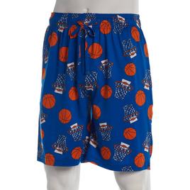 Mens Preswick & Moore(R) Basketball Drawstring Pajama Shorts