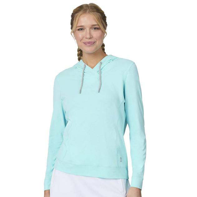 Womens Free Country Pullover Hooded Sunshirt