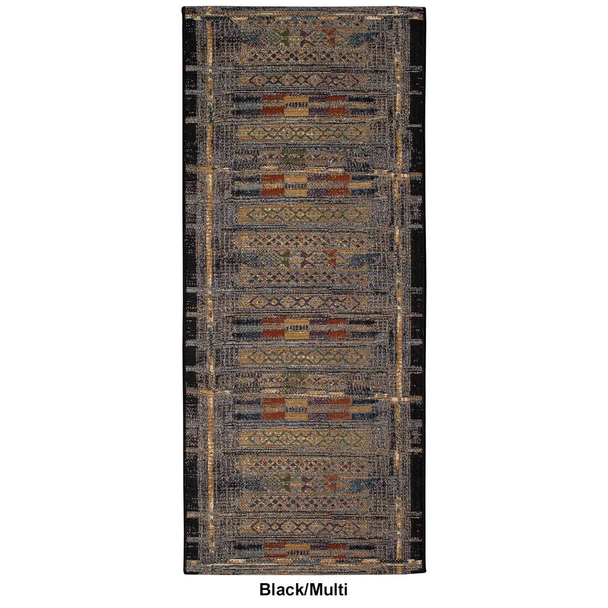 Liora Manne Esencia Tribal Stripe Rectangular Runner