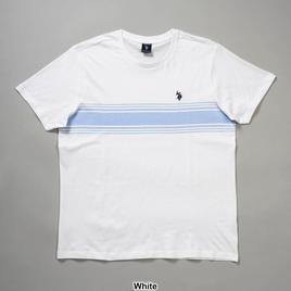Mens U.S. Polo Assn.® Crew Neck Stripe Tee