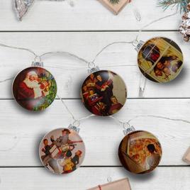 Northlight Seasonal Norman Rockwell Christmas Lights - Set of 5
