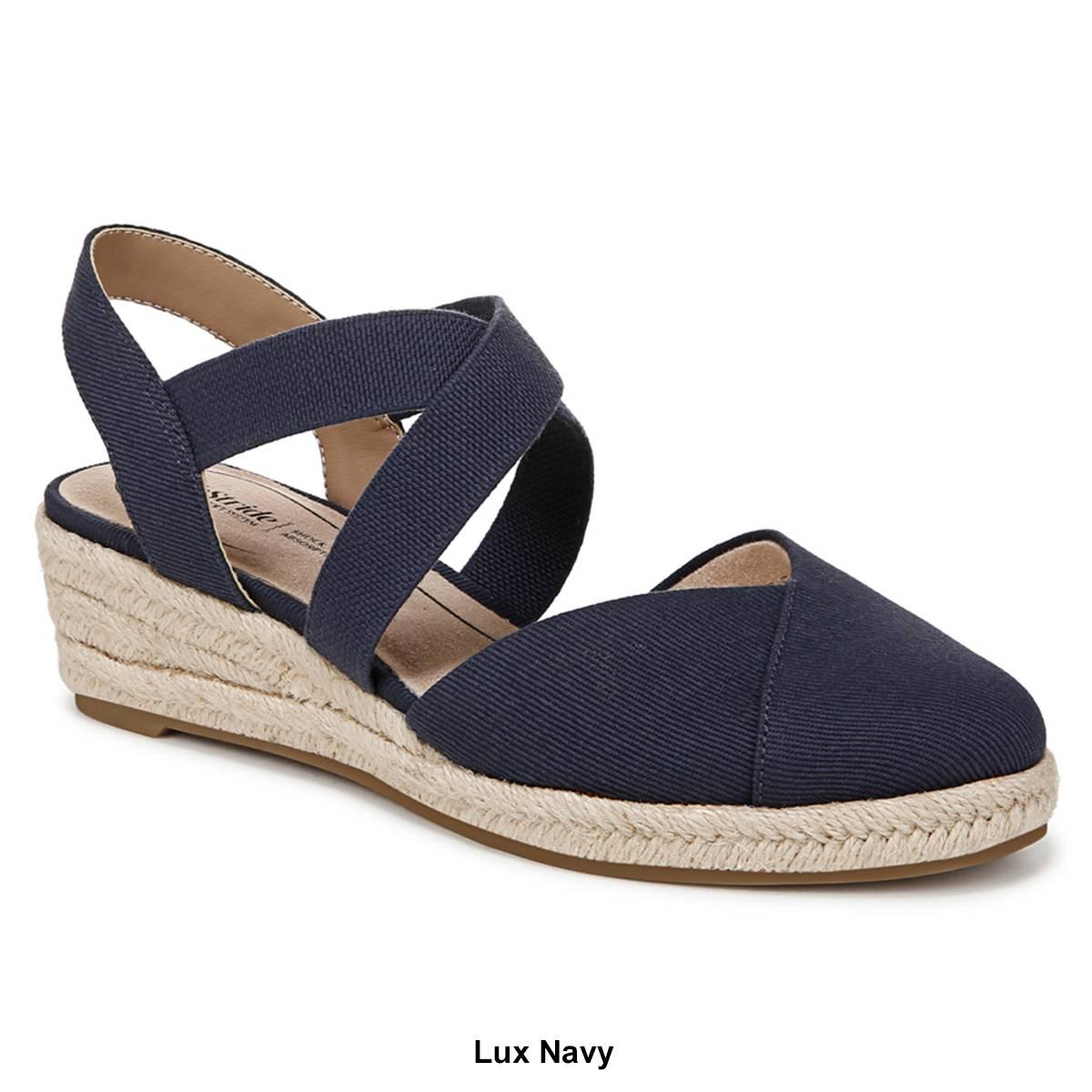 Womens LifeStride Kimball Espadrille Wedge Sandals