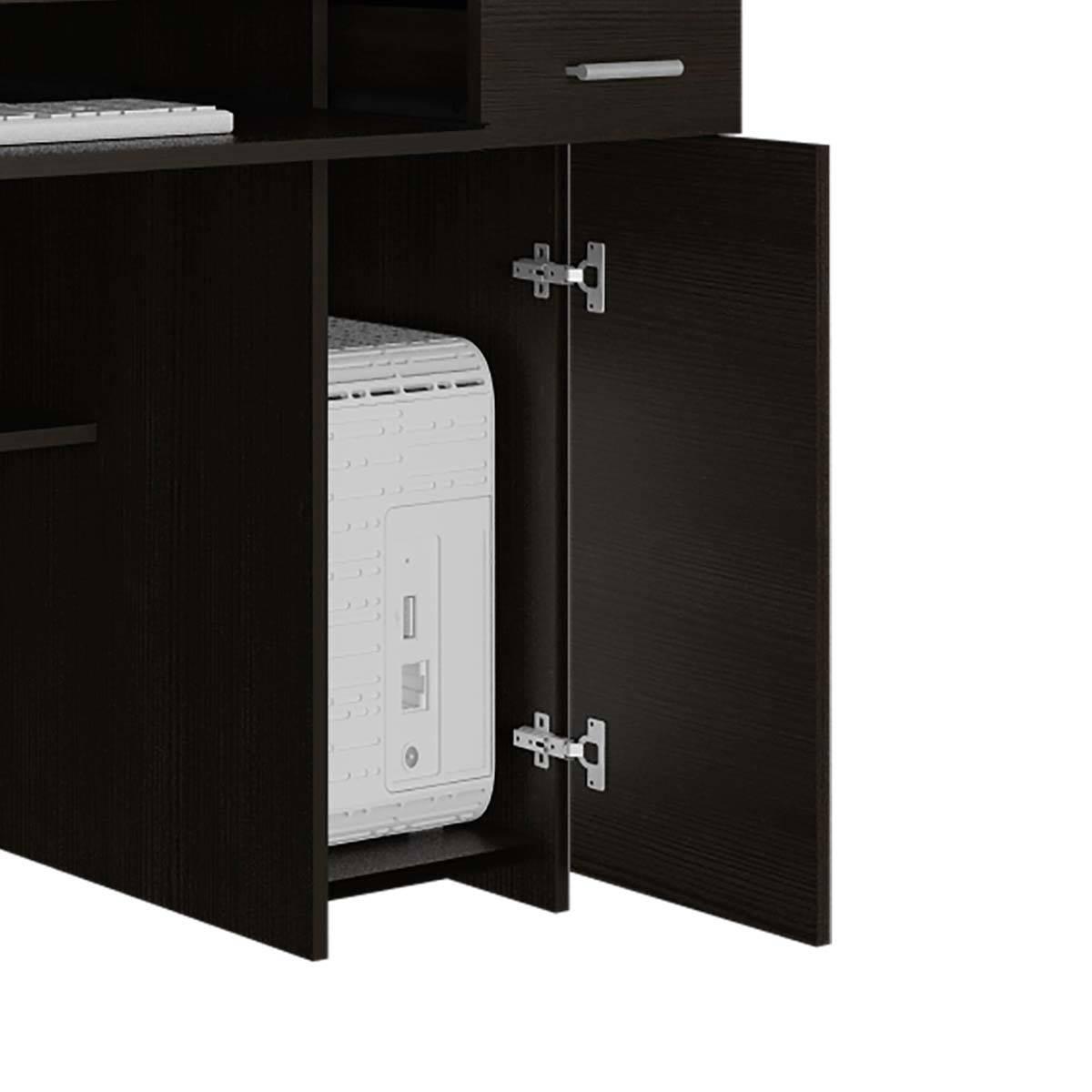 FM FURNITURE Weston Two Computer Desk w/ Hutch