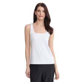 Womens Jones New York Sleeveless Square Neck Solid Knit Top