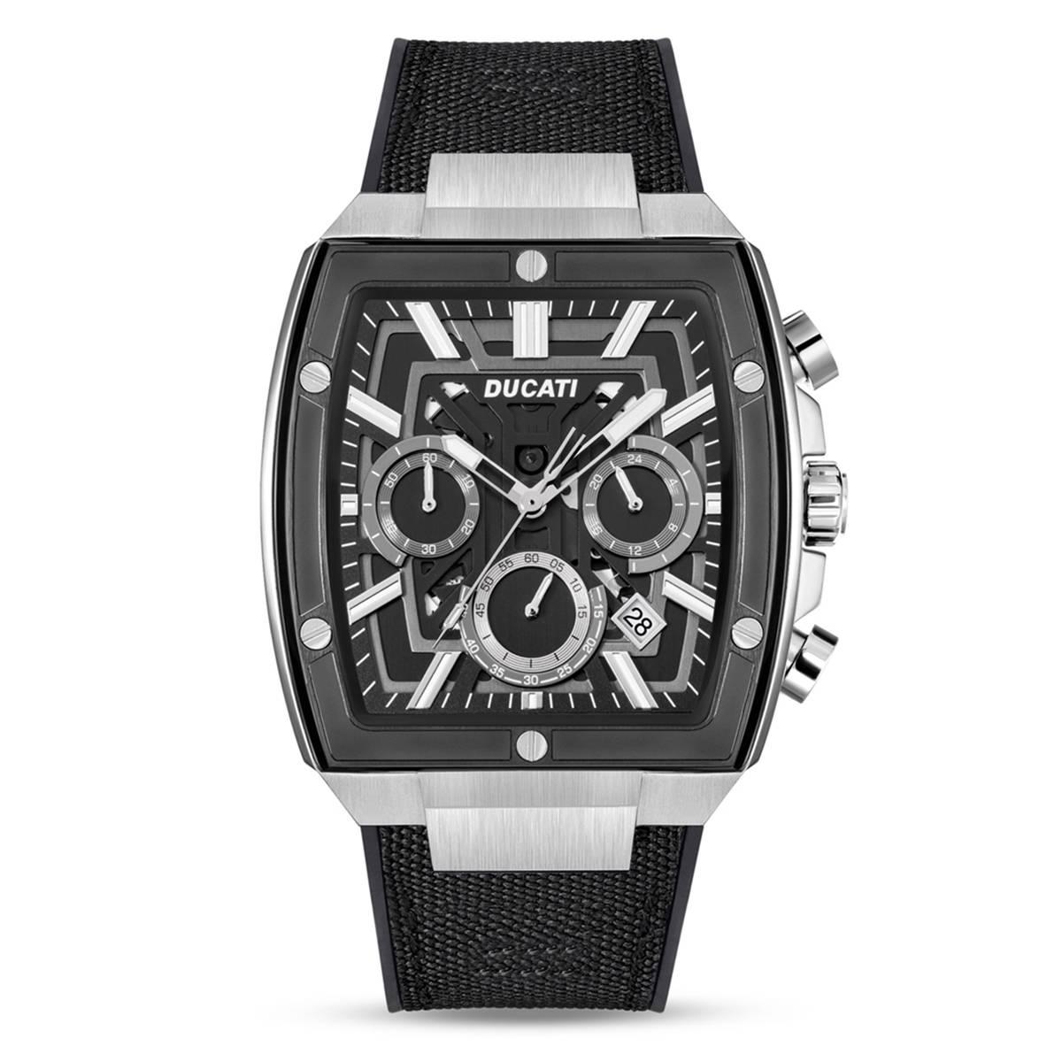 Mens Ducati Corse Dress Sport Nylon Strap Watch - DTWGO000100