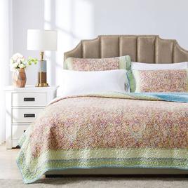 Greenland Home Fashions(tm) Palisades Contemporary Floral Quilt Set