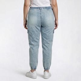 Juniors Plus Madden Girl Denim Cargo Joggers