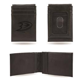 Mens NHL Anaheim Ducks Faux Leather Front Pocket Wallet