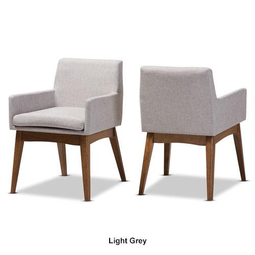 Baxton Studio Nexus Dining Armchairs - Set of 2
