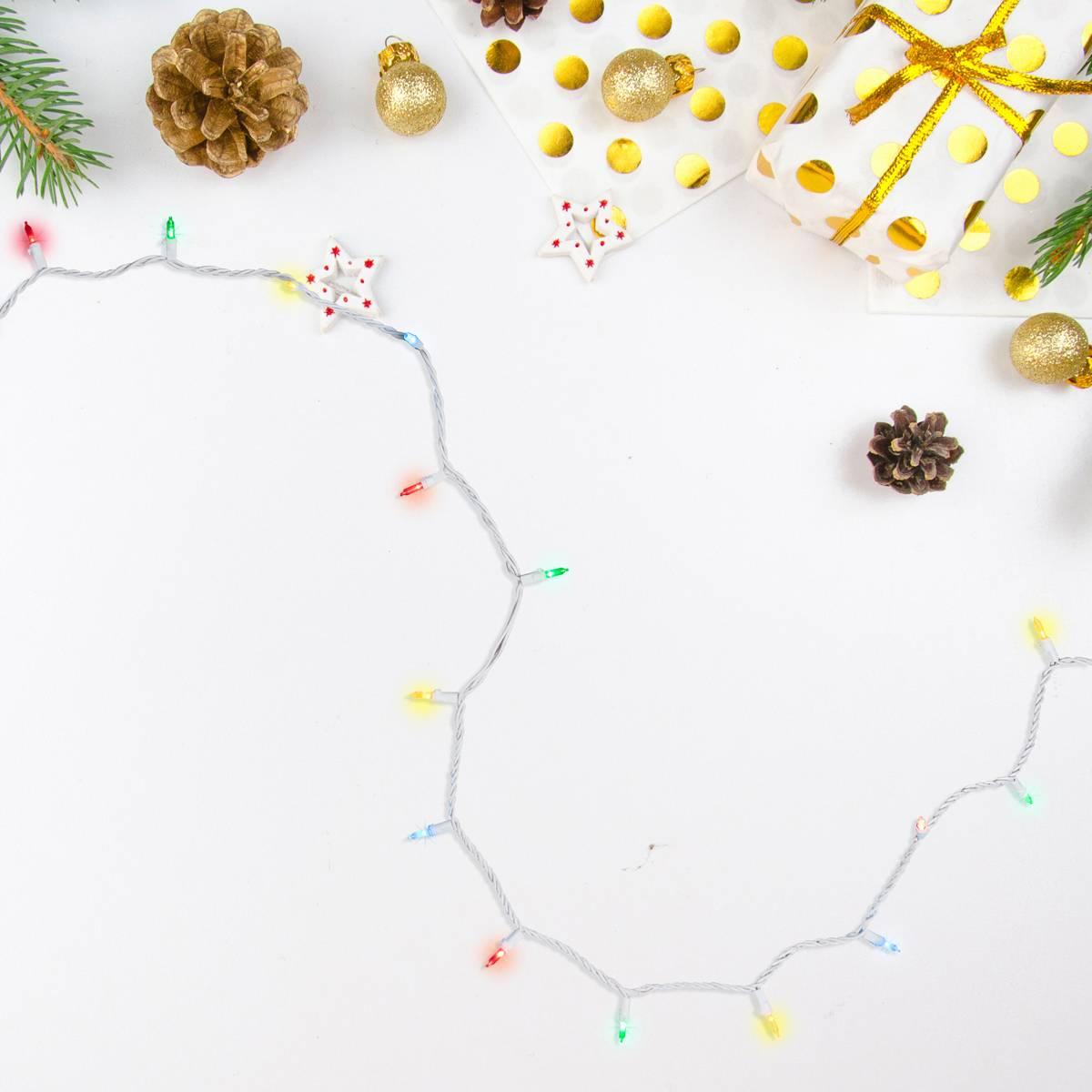 Northlight Seasonal 100 Multi LED Mini Christmas Lights