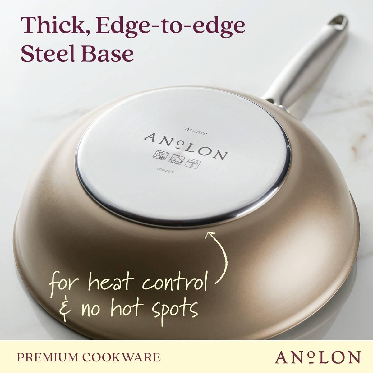 Anolon® Ascend Hard Anodized Nonstick Stir Fry Pan - 10-Inch