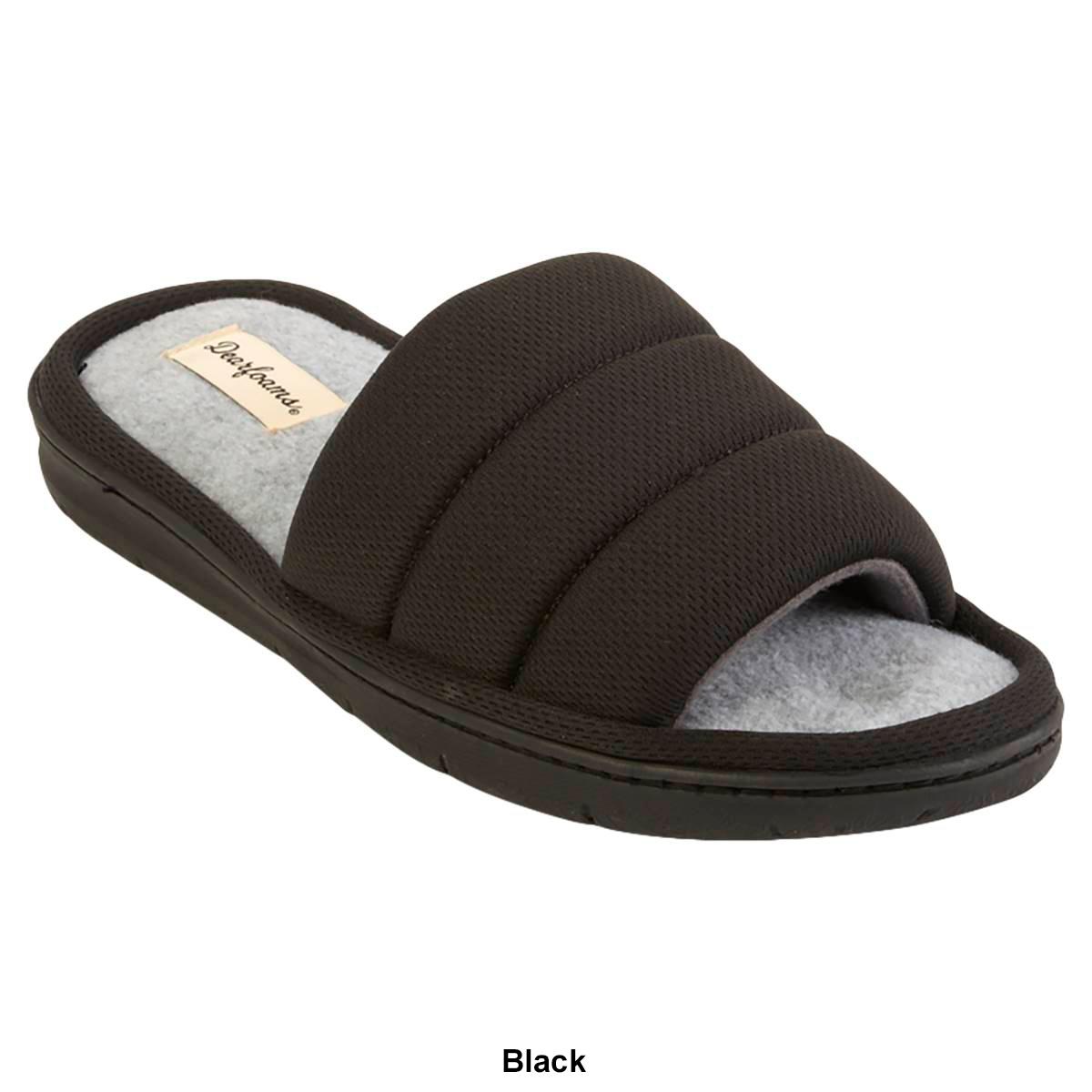 Womens Dearfoams Zoila Sport Mesh Slide Slippers
