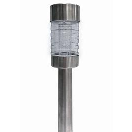 Solar Stainless Steel Lawn Stake with Glass Lens