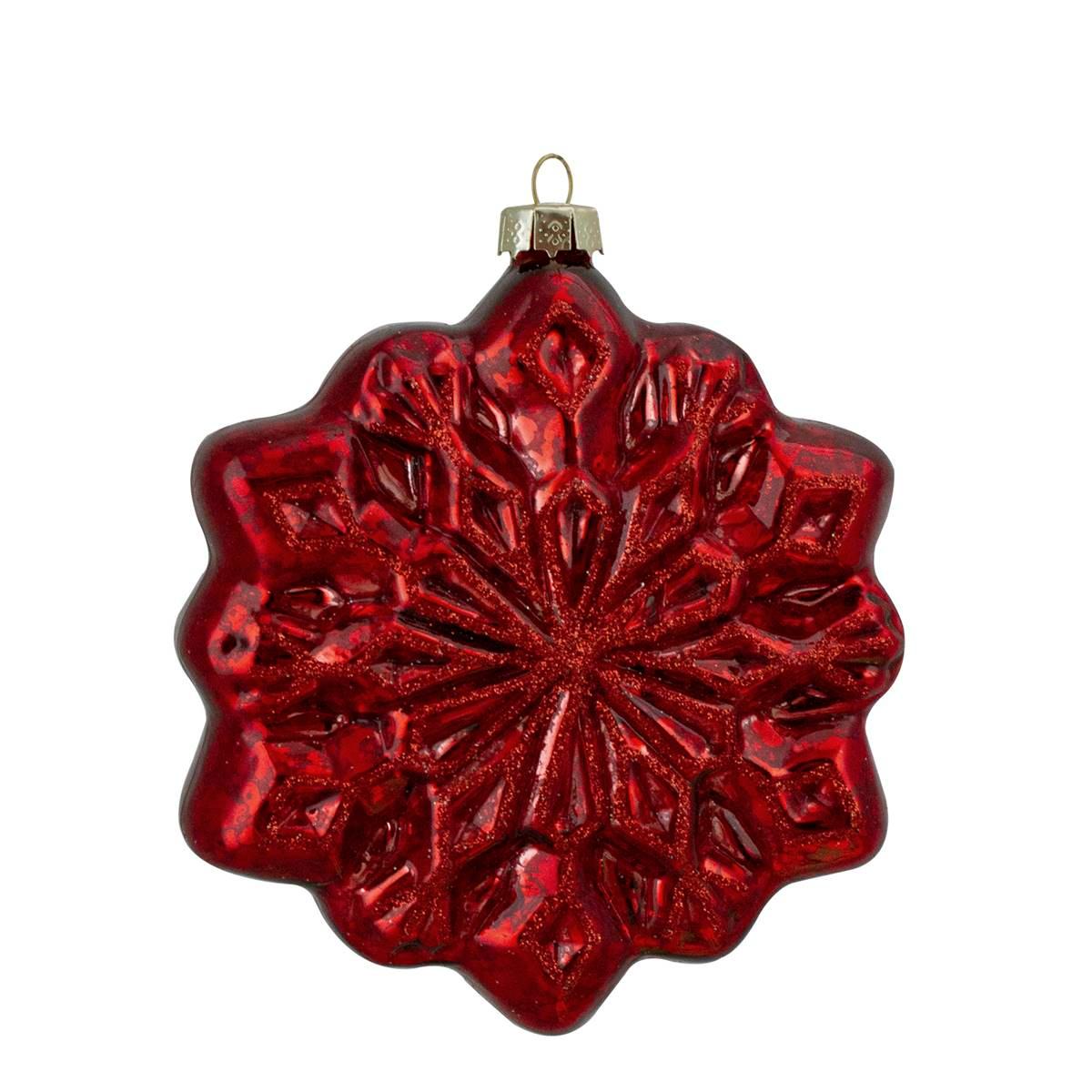 Northlight Seasonal 4pc. Snowflake Hanging Christmas Ornaments