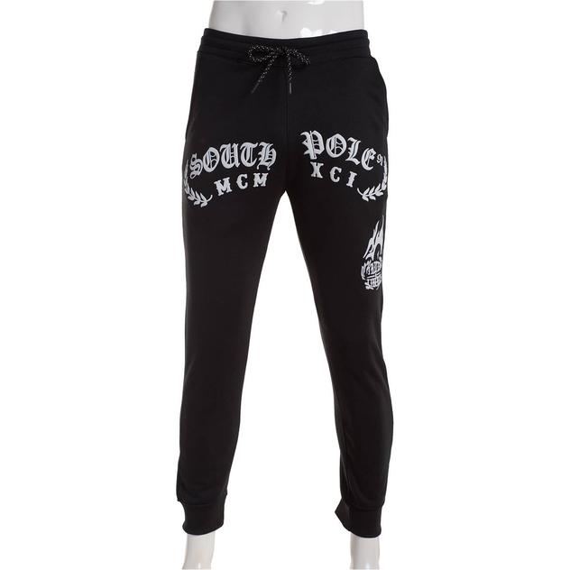 Young Mens SOUTHPOLE® Gothic Tiger Puff Fleece Joggers