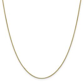 Gold Classics(tm) 10kt. Gold 0.9mm  24in. Box Chain Necklace