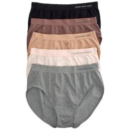 Womens Jones New York 5pk. Seamless High Cut Panties JN712316P5