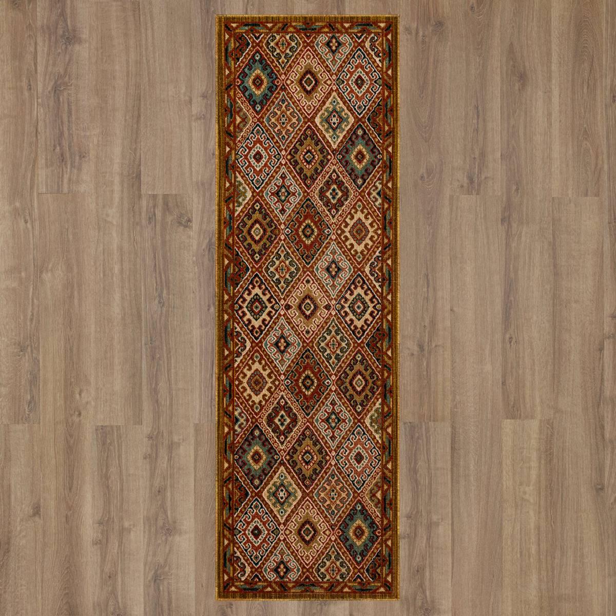 Mohawk Home Pine Row Red Runner