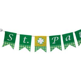 Northlight Seasonal St. Patrick''s Swallowtail Flag Wall Banner